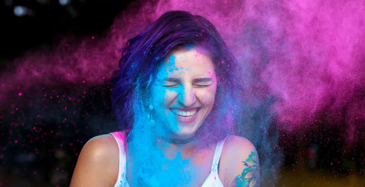 How to Protect Skin & Hair from Holi Colours - Lotus Organics