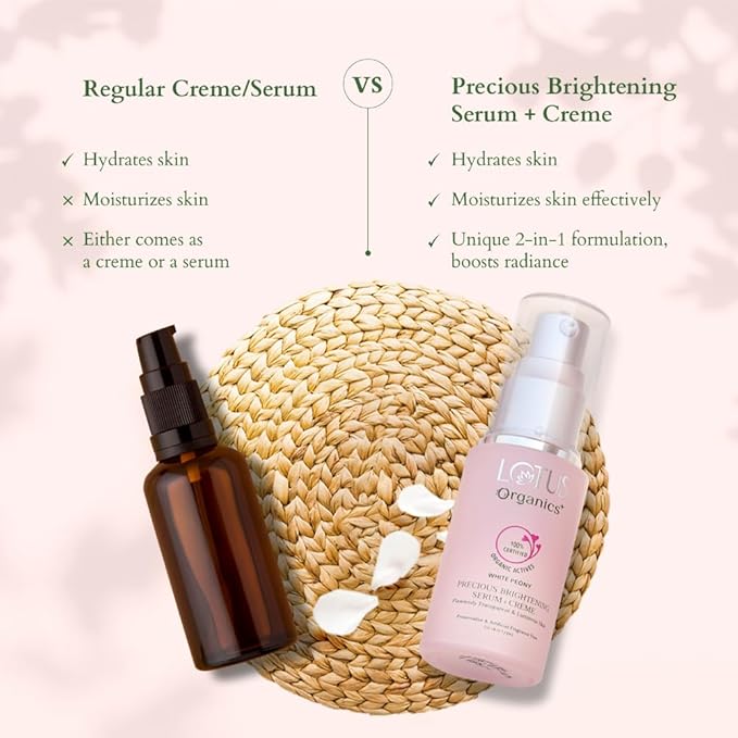 Lotus Precious Brightening Serum+ Creme