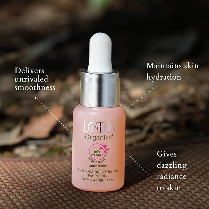 Lotus Organics+ Precious Brightening Facial Oil