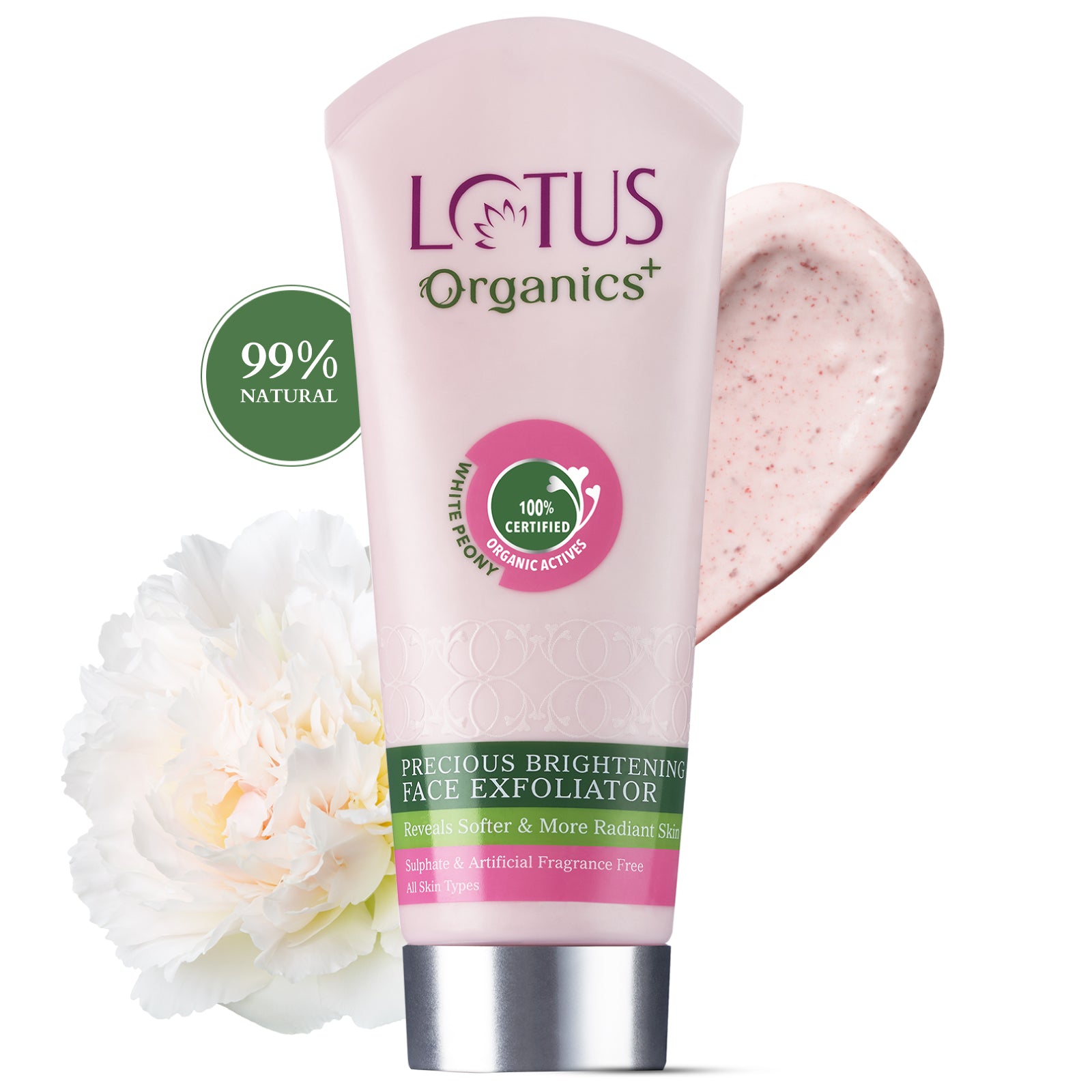 Lotus Precious Brightening Face Exfoliator