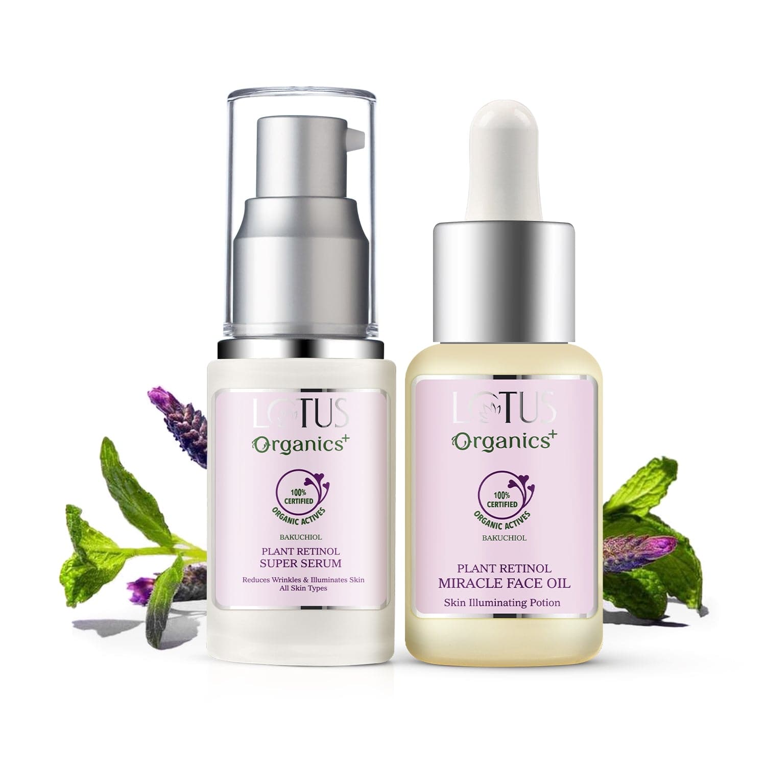 Bakuchiol Advanced Anti Ageing Duo - Lotus Organics