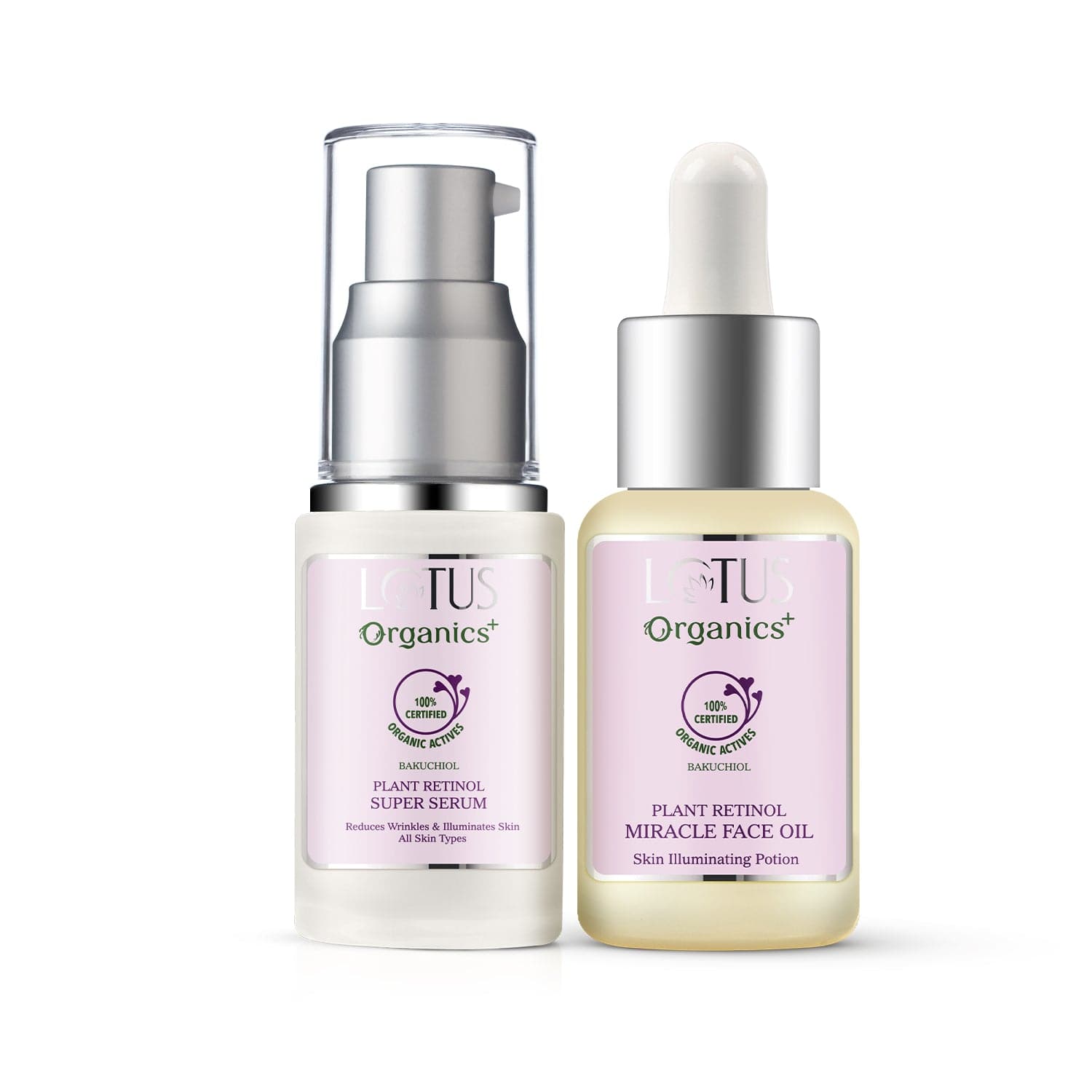 Bakuchiol Advanced Anti Ageing Duo - Lotus Organics