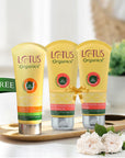 Brightening De-tan Kit with Free sunscreen - Lotus Organics