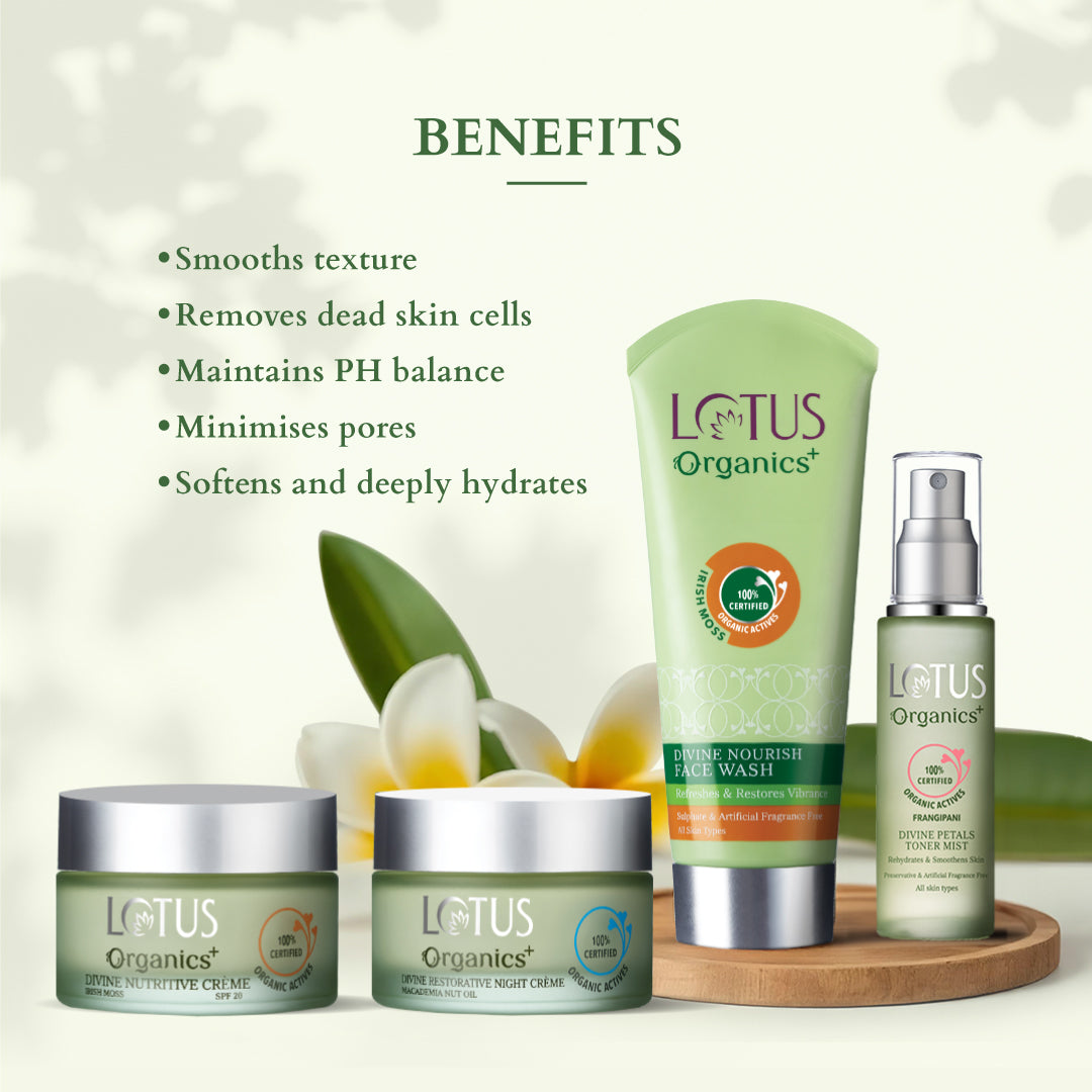 Lotus Divine Youthful Radiant Skin Set for Oily Skin