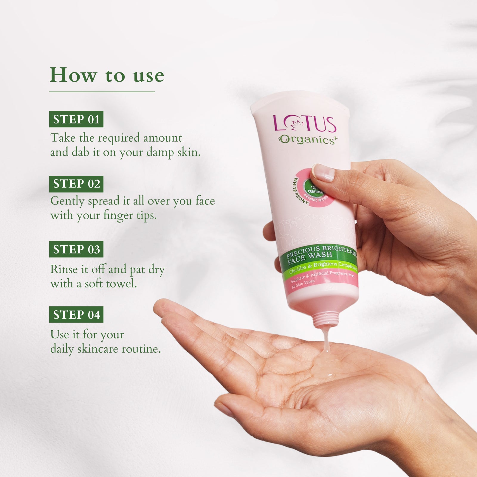 Lotus Precious Brightening Face Wash