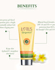 benefits for hydrating Gel Mineral Sunscreen SPF 30 PA+++