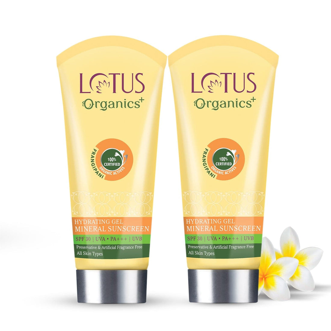 Lotus Organics+ Mineral Sunscreen: SPF 30 + SPF 30 - Lotus Organics