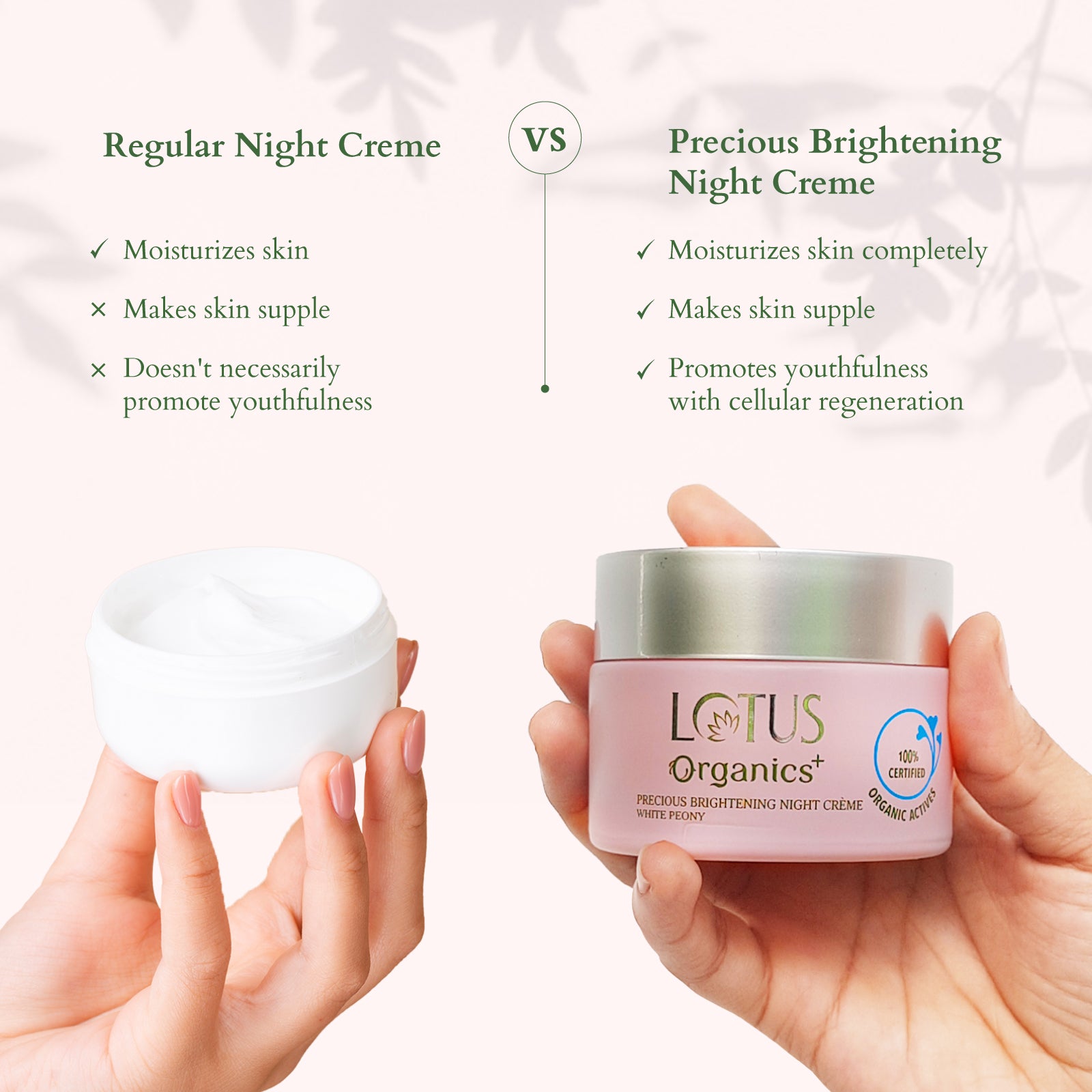 Lotus Precious Brightening Night Creme