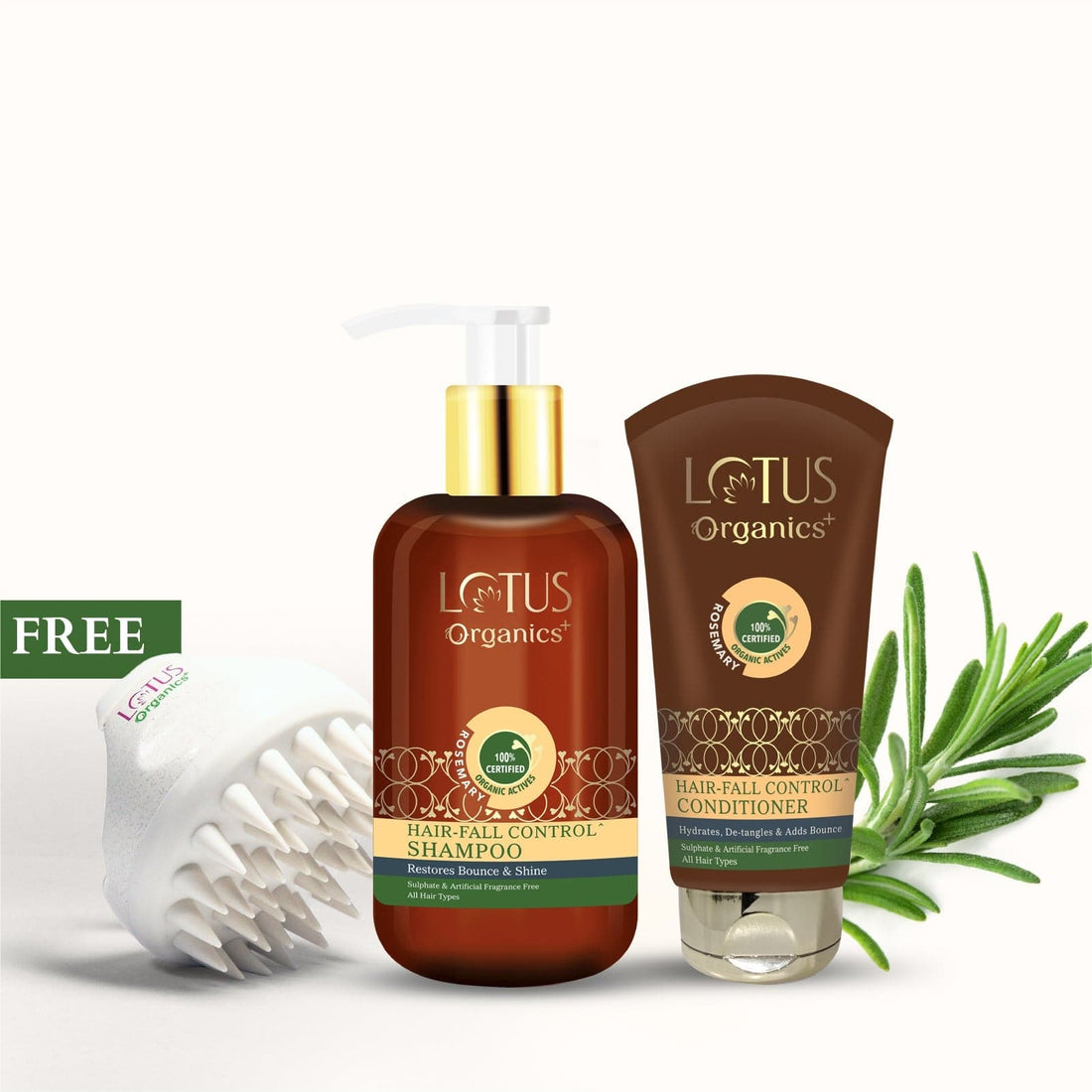 Ultimate Hair Fall Control Combo - Lotus Organics